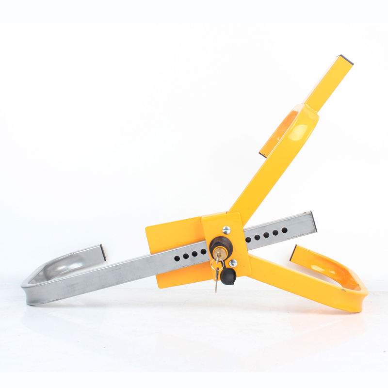 Universal SUV Truck Anti-Theft B<i></i>aseball Shaped Alloy Steel Car Steering Wheel Lock - X-Racing Model